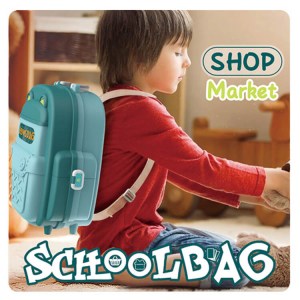 Pretend Play House Kitchen Schoolbag